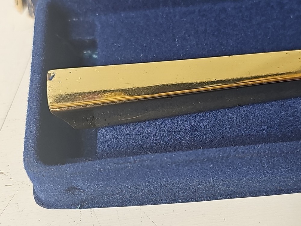 Vintage Avon Personalized Solid Brass Shaving Razor 1984 Durable Lacquer Finish