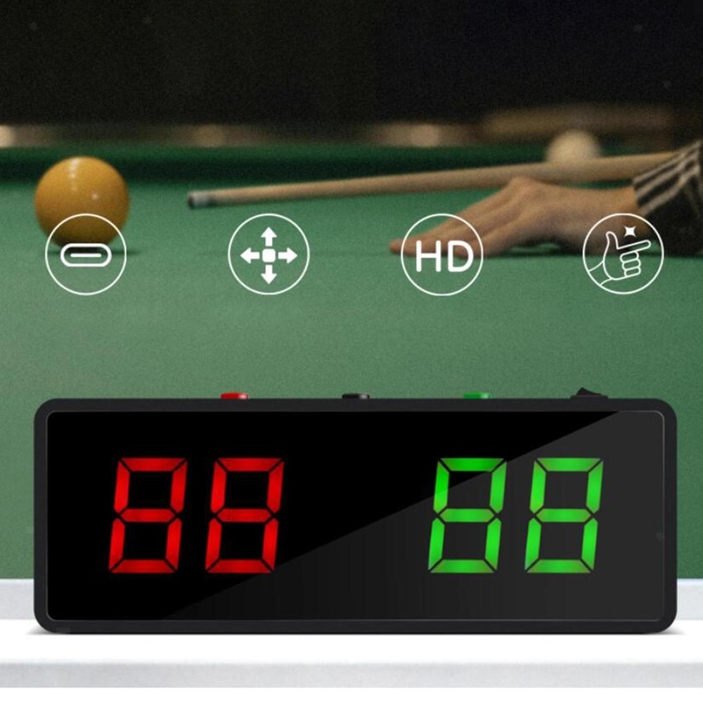 Billiards Electronic Scoreboard Score Keeper for Practical Versatile Sturdy