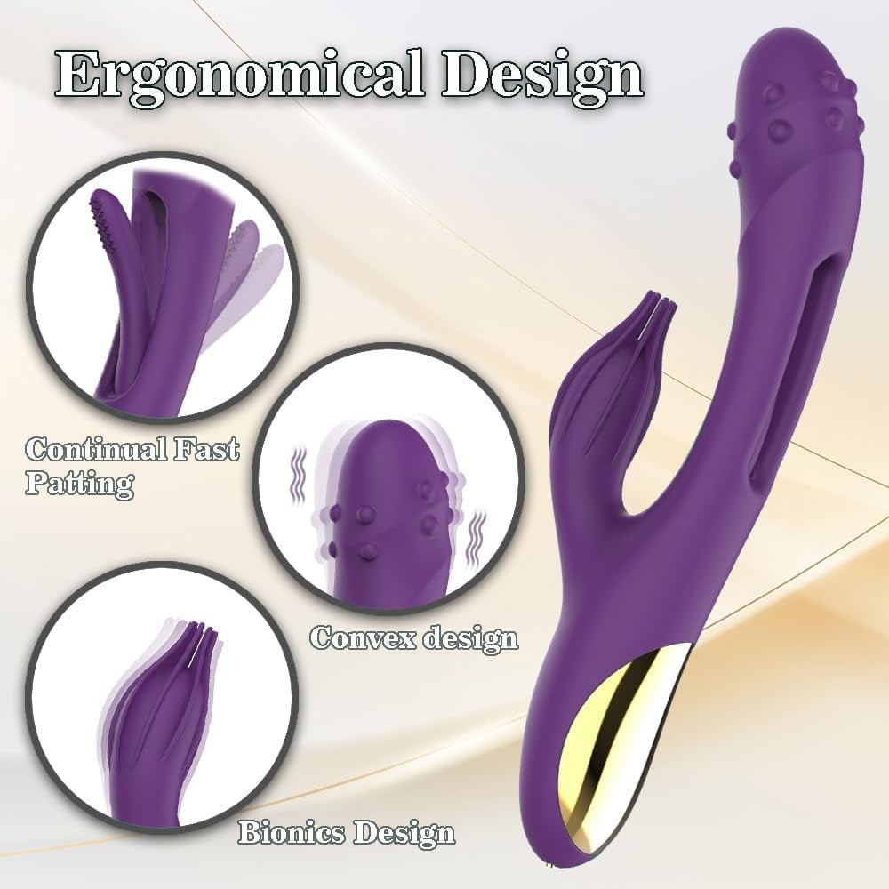 3 in 1 Rabbit Vibrator for Women - Multi-Function with Built-in