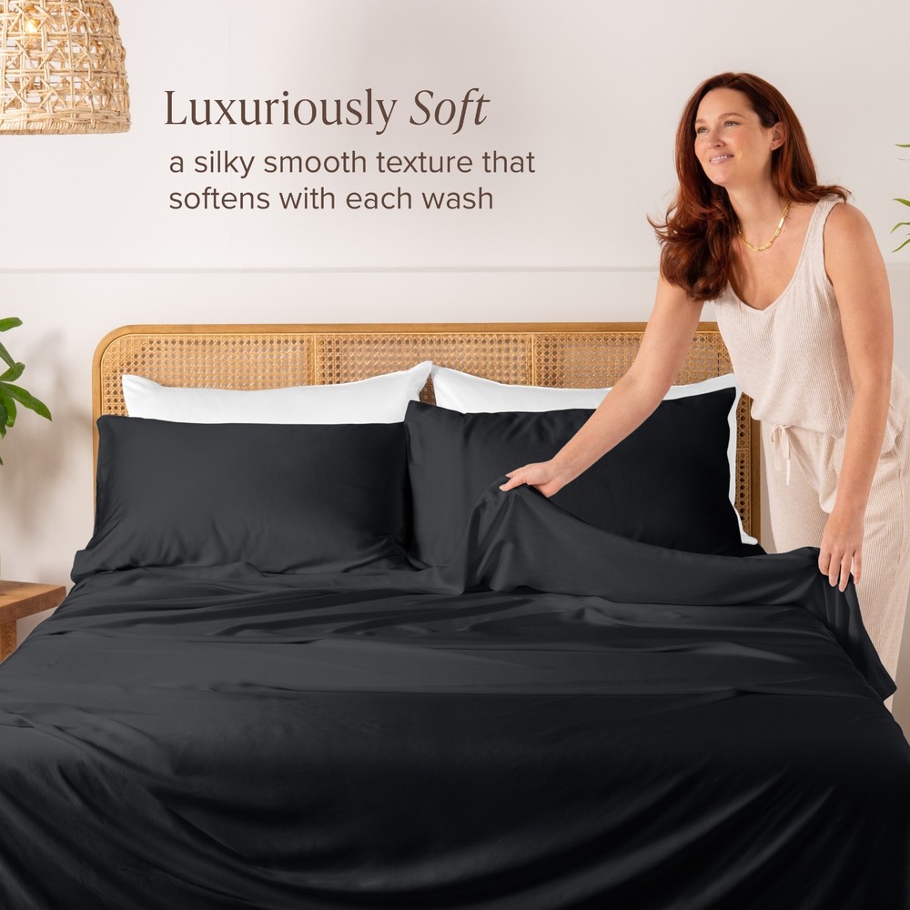Bare Home Rayon Made from Bamboo Pillowcase Set