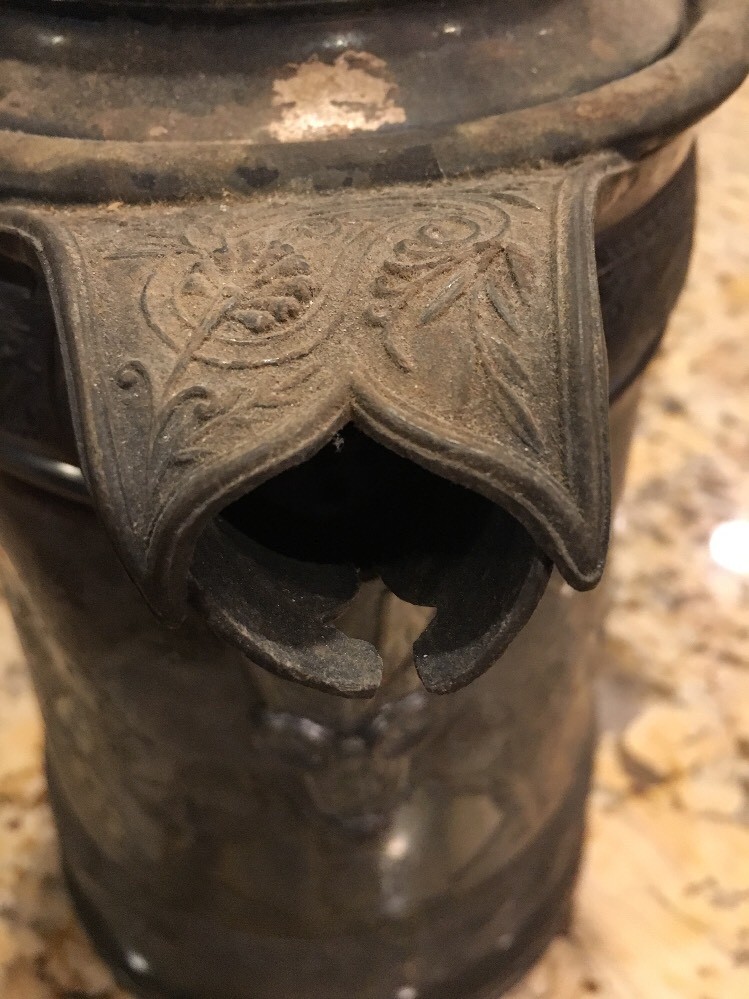 Reed & Barton Antique Silver Plate Water Pitcher