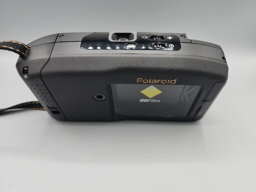 Polaroid Captiva SLR Camera Auto Focus Vintage Camera Flash & Case UNTESTED