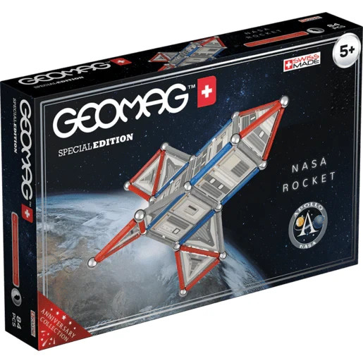 Geomag Nasa Apollo Rocket 84pcs - Special Edition