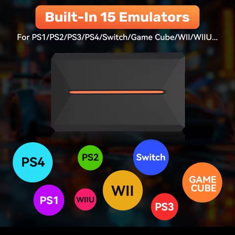 Launchbox 500GB Gaming HDD for PC Console Emulators Plug & Play