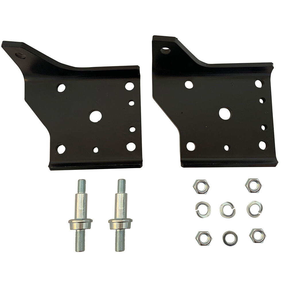 For 68-72 Camaro Firebird Nova w/Studs Multi Leaf Spring Shock Plate Kit 12Pcs