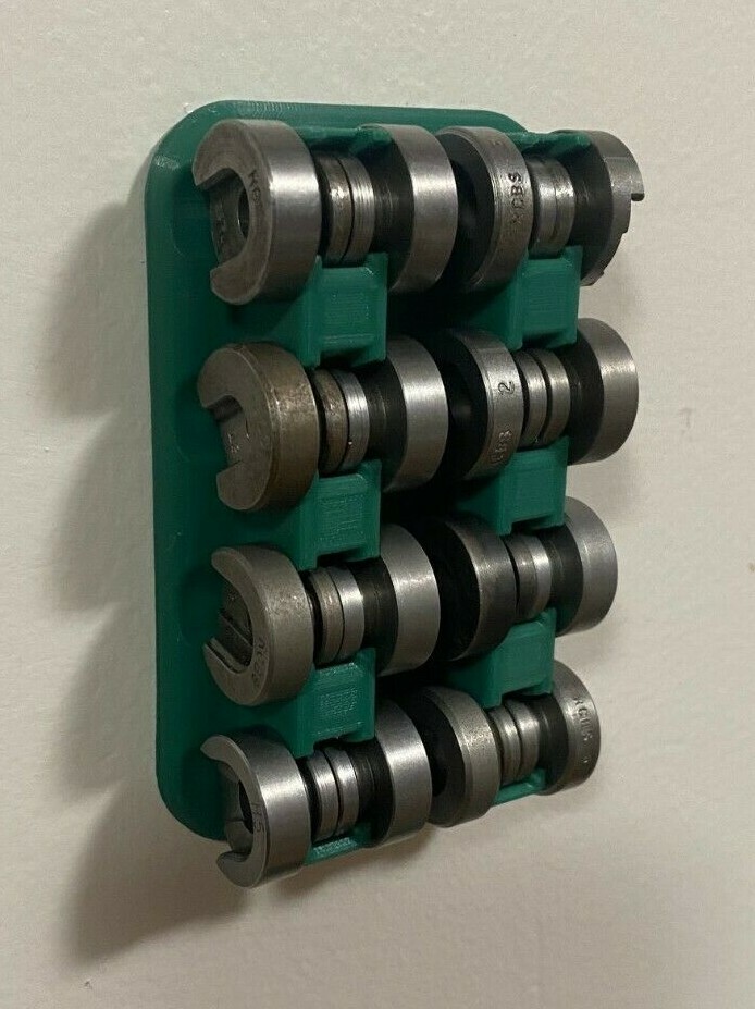 Shell Holder Rack Holds 16 Wall mount Reloading Rock Chucker Challenger Boss