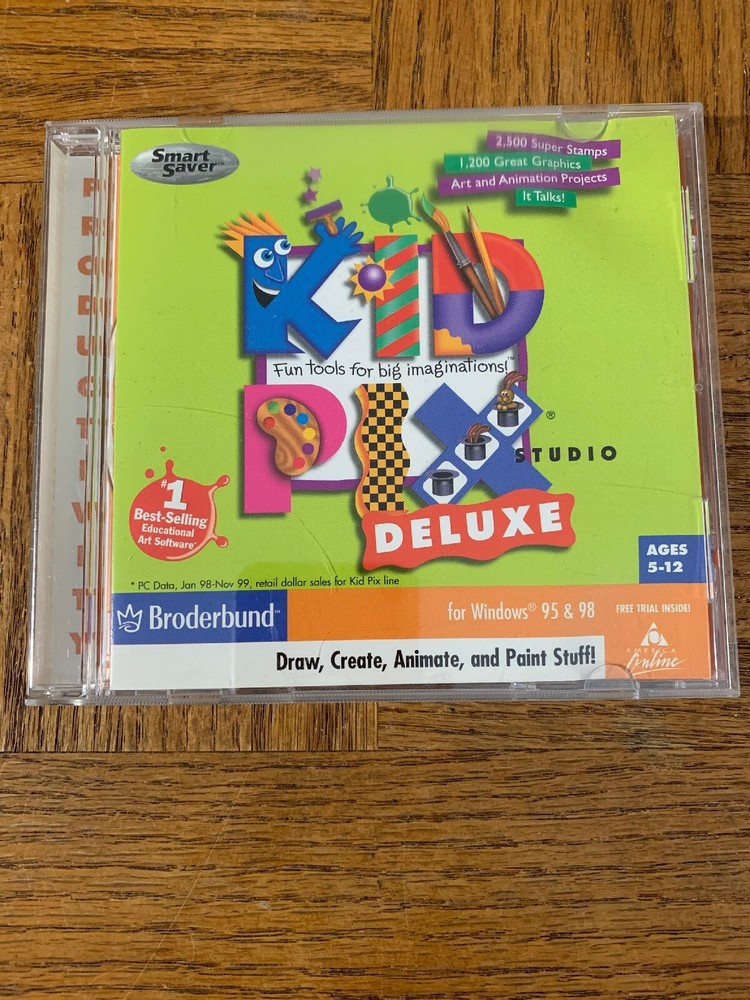 Kid Pix Deluxe Computer Software