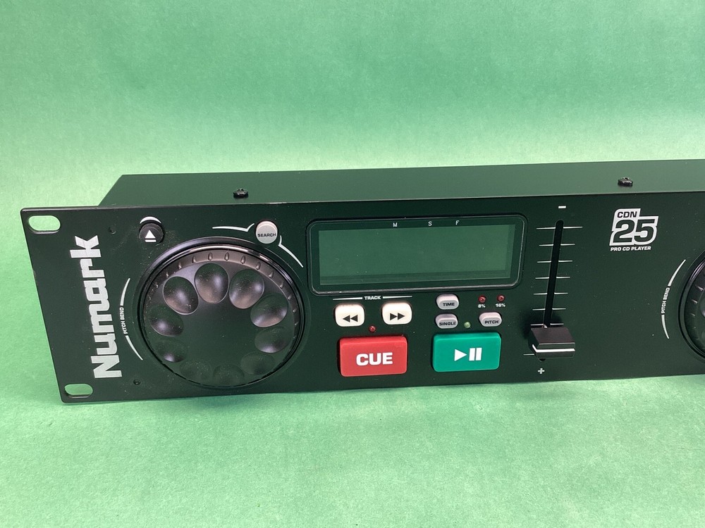 Numark CDN25 DJ Professional CD Mixer Rack Mount Karaoke Compact Controller