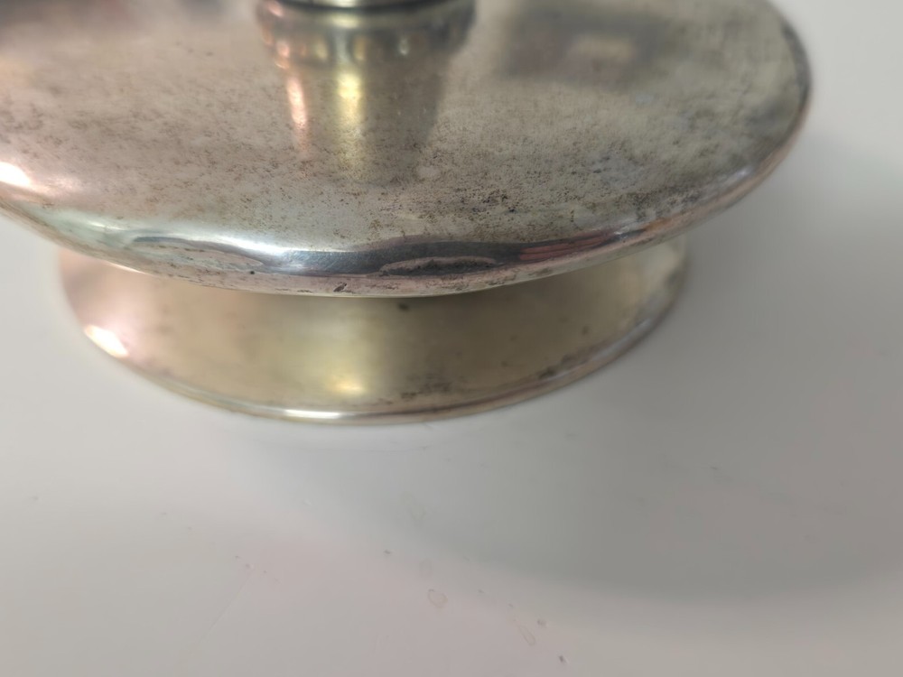 PAIR OF BUCCELLATI SILVER CANDLESTICKS