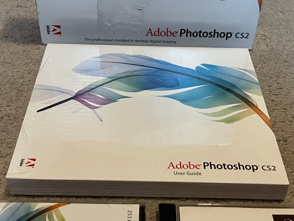 Adobe PhotoShop 7.0 CS2 User Guide Training Video Workshop Vintage