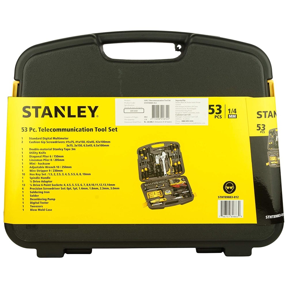 Stainley 89883 Telecommunication kit 53 pcs