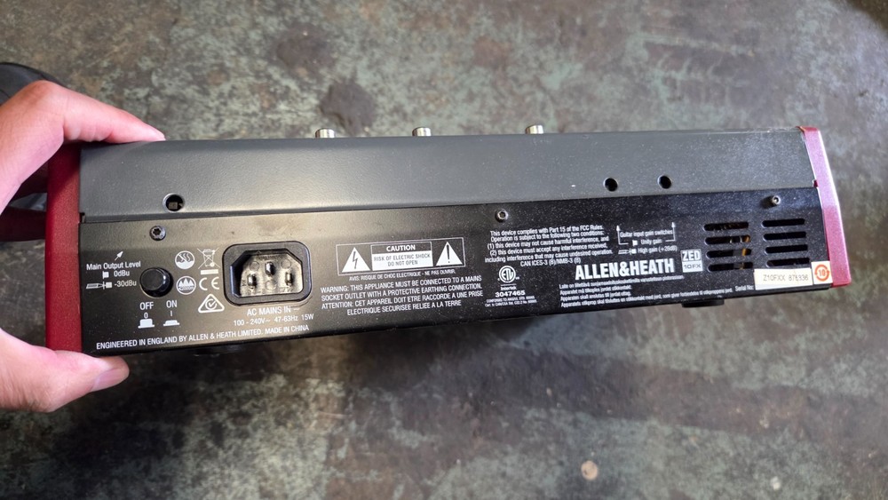 Allen & Heath ZED-10FX Mixer