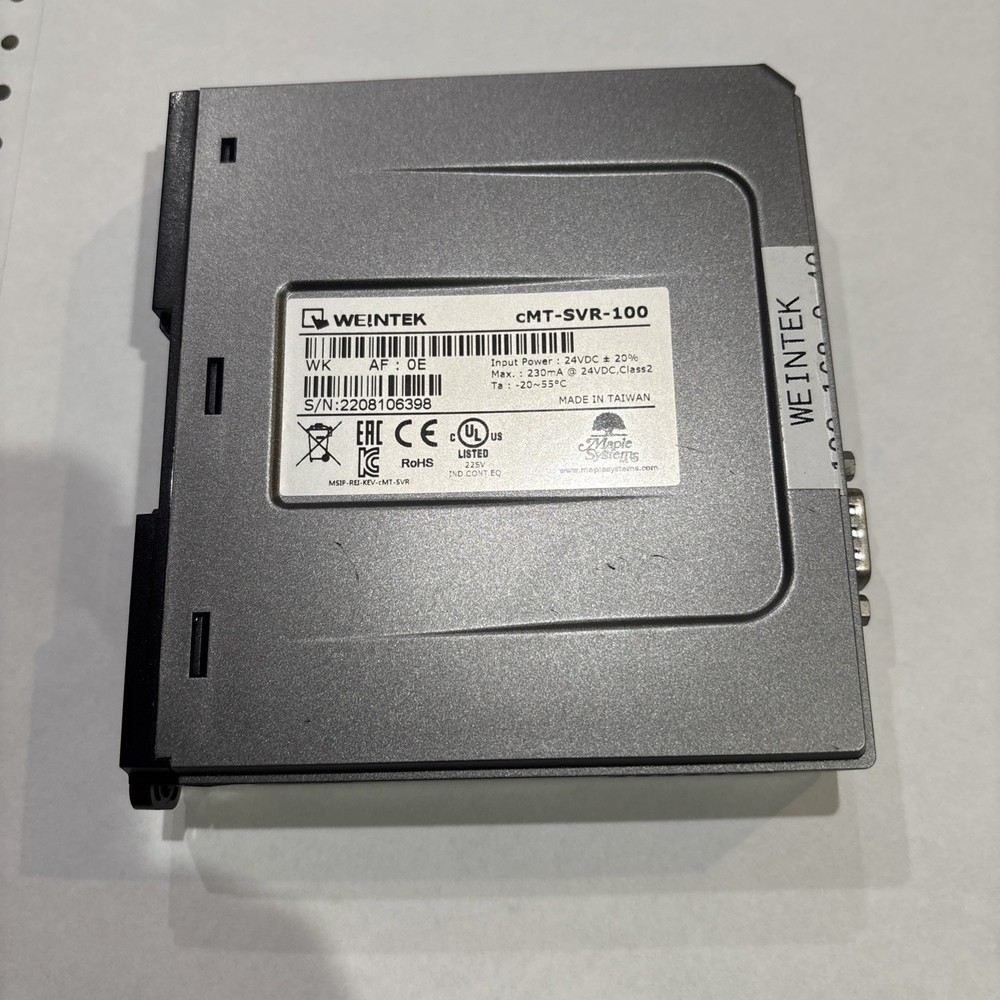 WEINTEK cMT-SVR-100 Network Switch