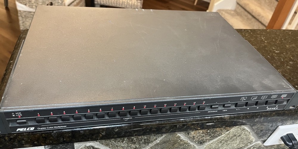 Pelco Genex 16-Channel Color Duplex Multiplexer MX4016CD