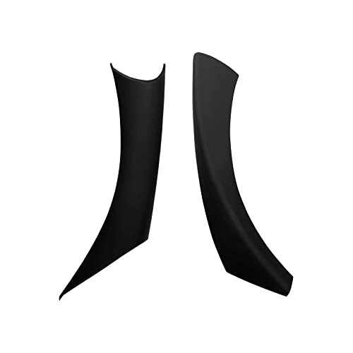 Black Right Door Handle Covers for BMW E90 E91, Interior Door Pull Handle