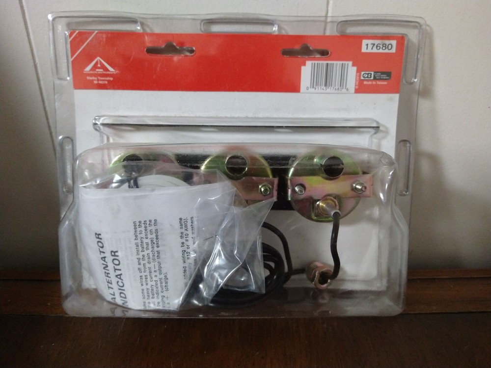 TRIPLE GAUGE KIT 2" BLACK ELECTRICAL ACCURATE INSTRUMENTS 17680