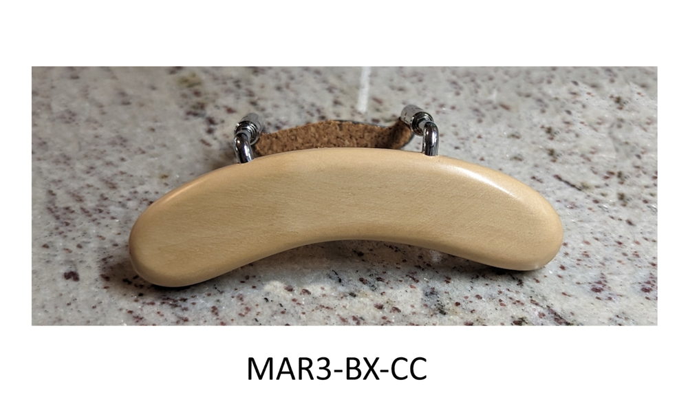 New Custom Curve Design Mandolin Armrest w/Chrome Hardware