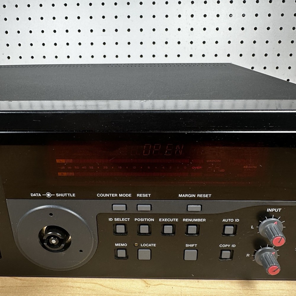 Tascam DA-30 MkII Professional DAT Deck Missing Data/Shuttle Knob ERROR 01 CODE