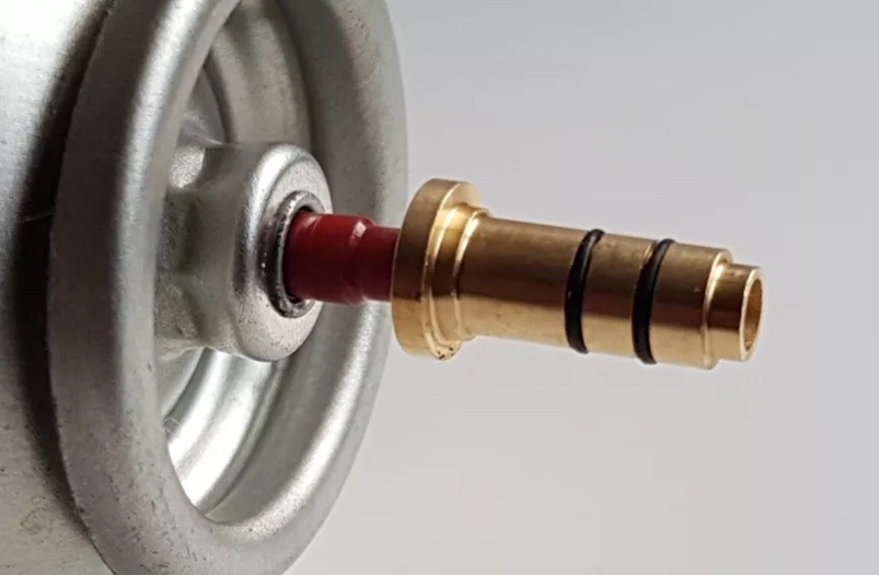 Dunhill Rollagas Lighter Brass Butane Refill Using This Adapter Works Every Time