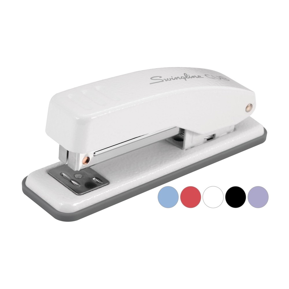 Stapler, Cub Compact Desktop Stapler, 20 Sheet Capacity, Metal, Arctic White ...