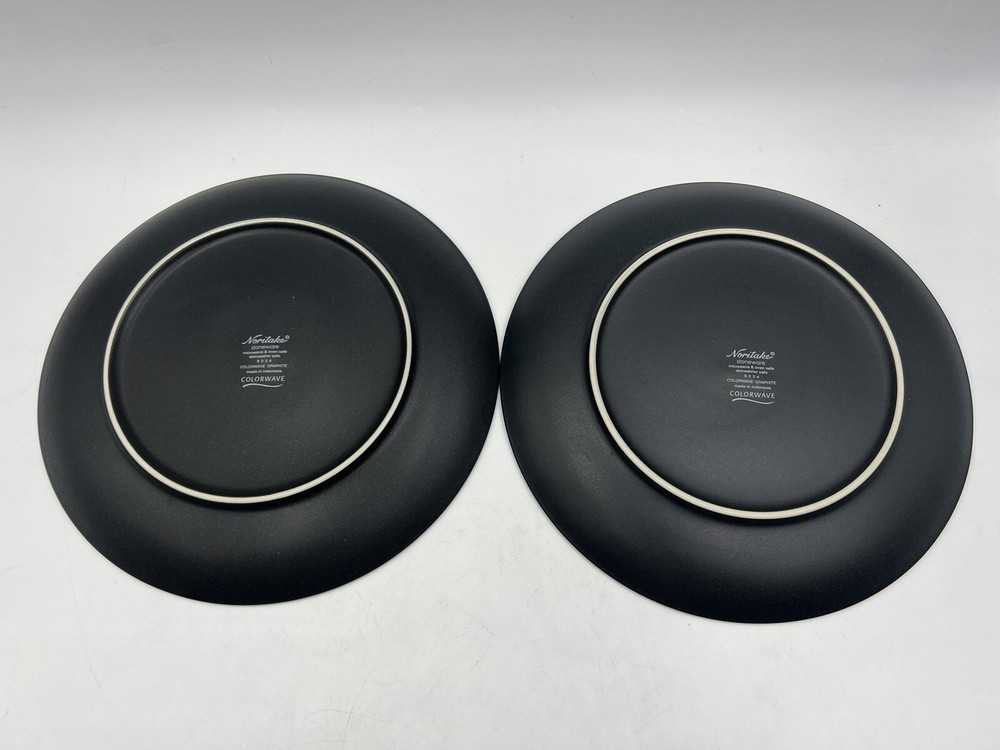 Noritake Stoneware Colorwave Graphite (8034 pattern) 12 Piece Place Setting