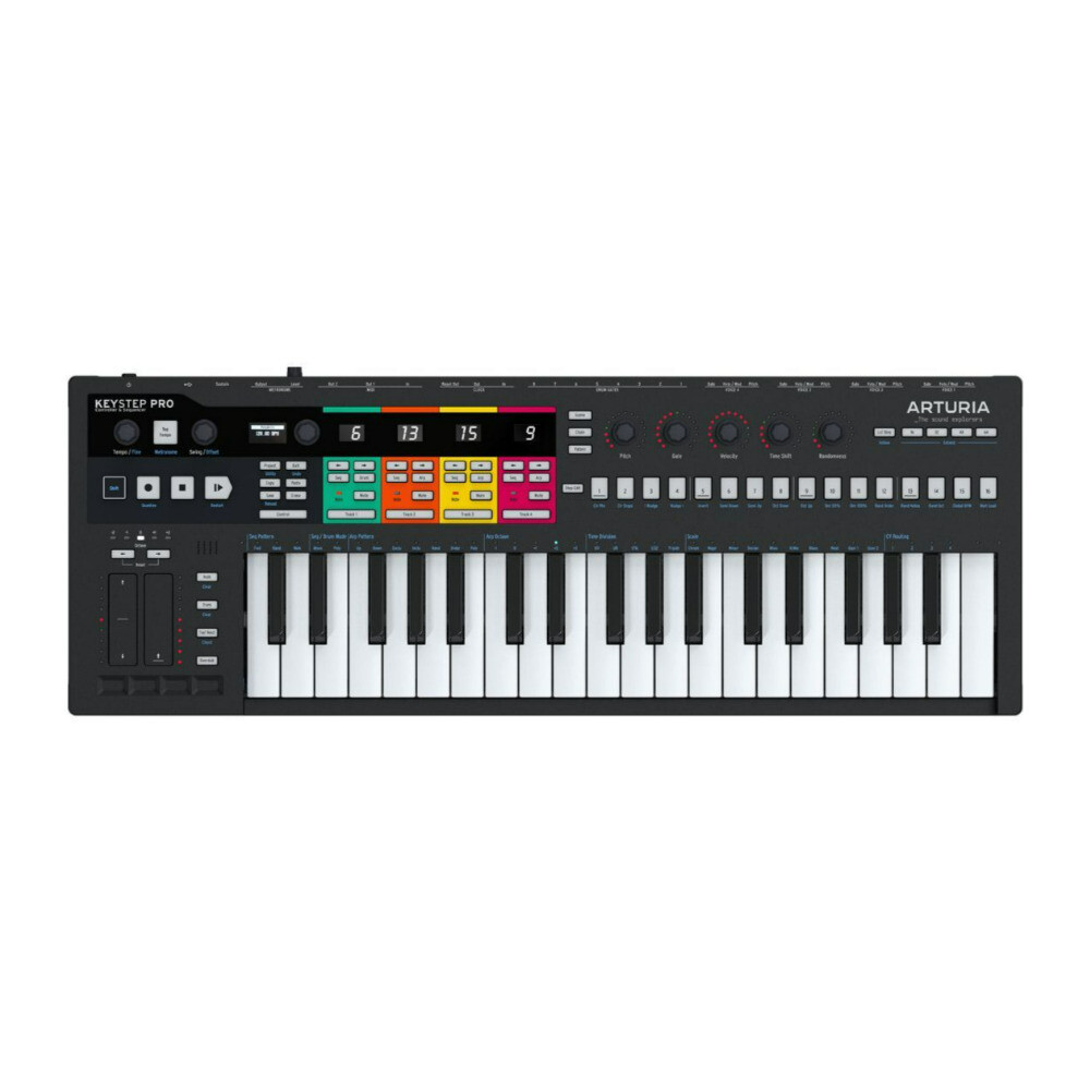 Arturia KeyStep Pro Black Edition Keyboard Controller 37 Keys Hardware
