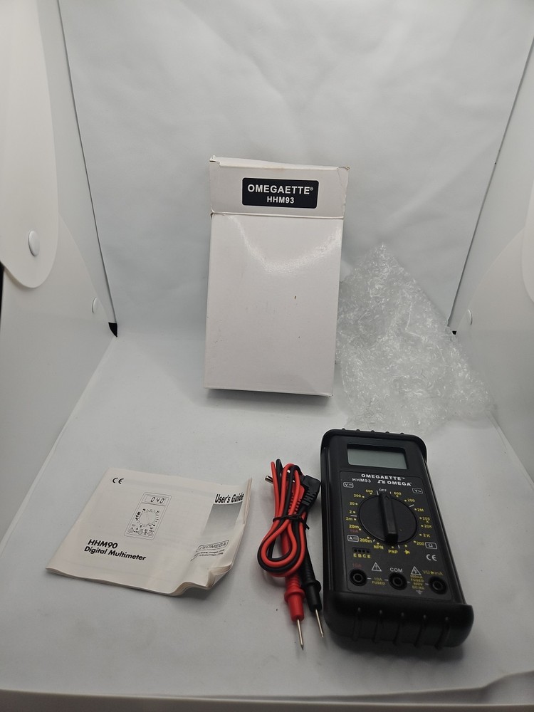 Omegaette HHM93 Multimeter New #ZZ