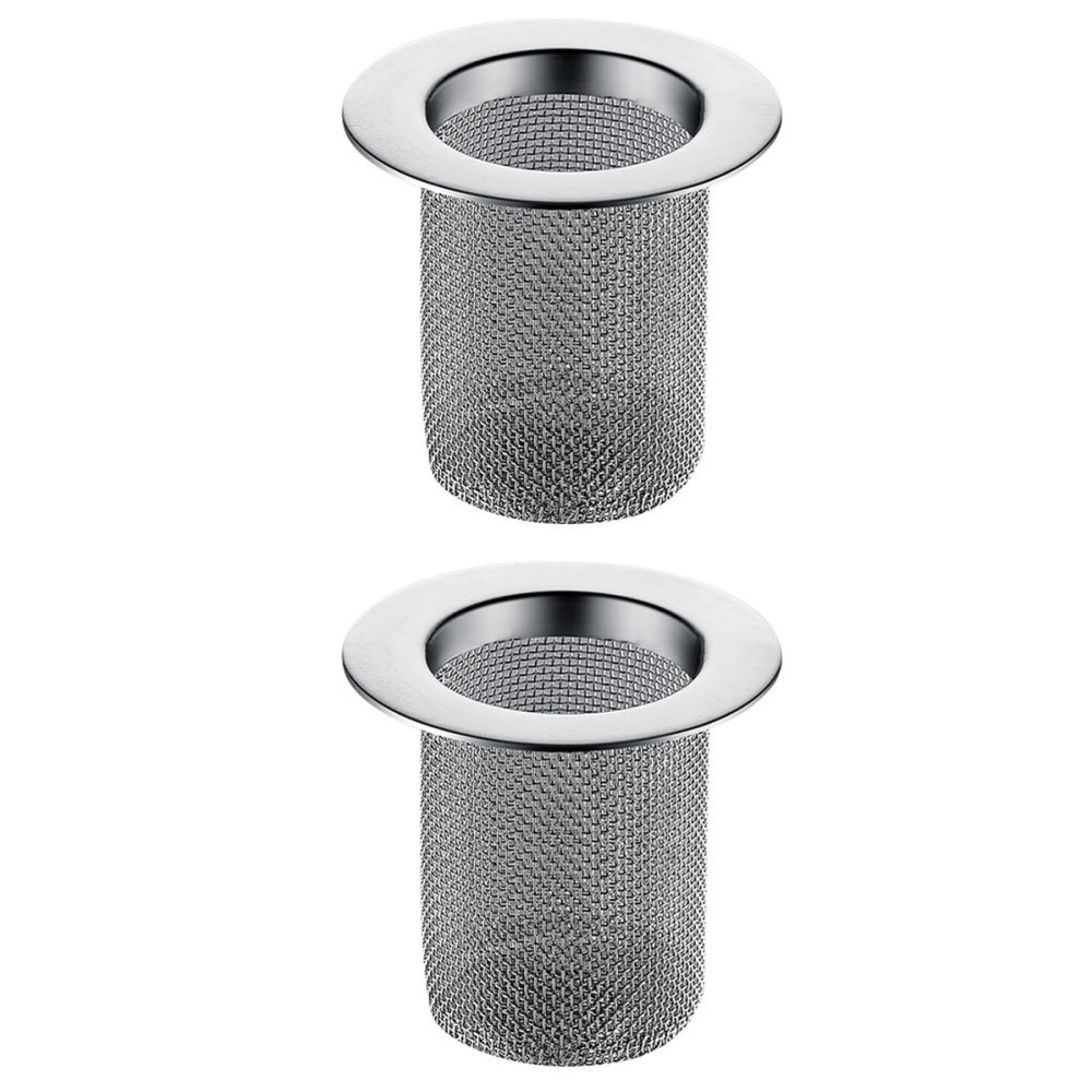 2 Pack Filter Basket Kitchen Sink Basin Drainage Strainer Drainer