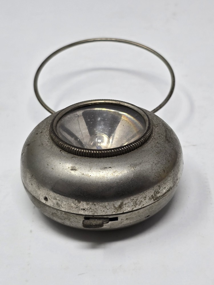 Vintage Chase Brass Co “BOMB” Mining Flashlight