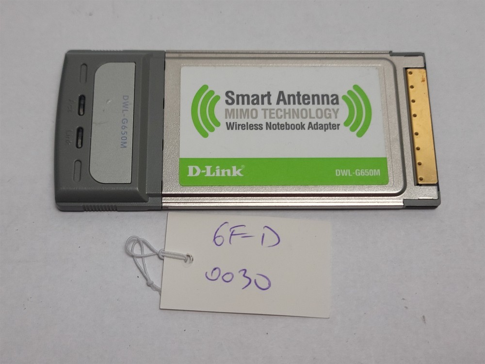 D-Link DWL-G650M Wireless Super G Mimo Notebook Card