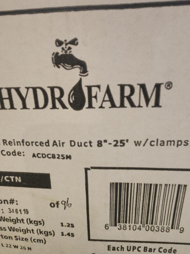 Active Air Perma Duct 8" - 25 ft.