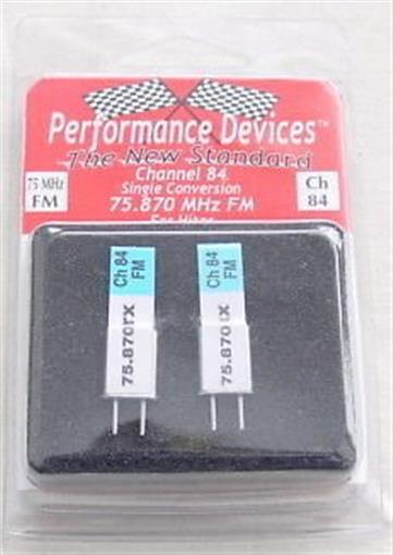 Hitec 75Mhz FM Crystal Set - Channel 84