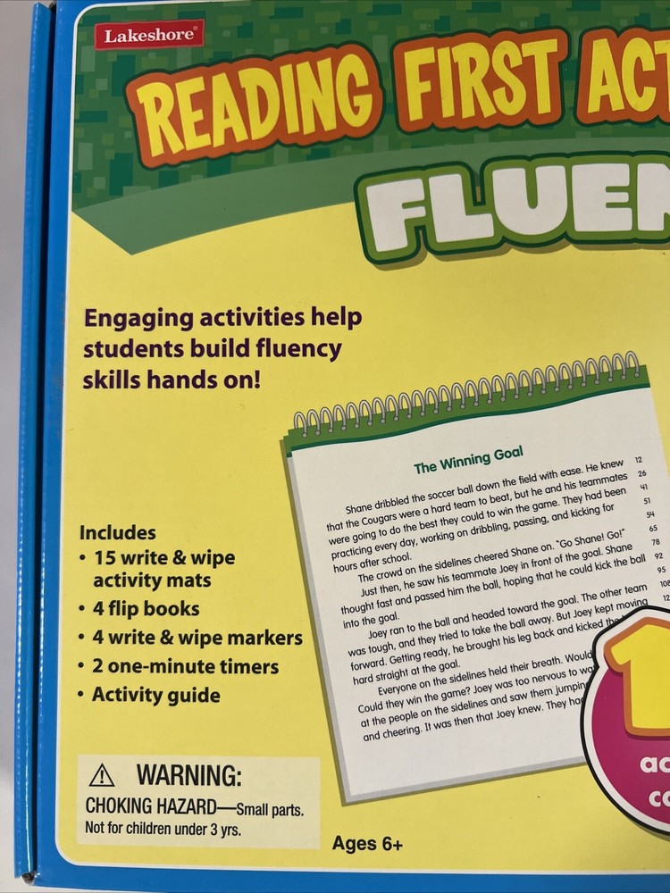 Lakeshore Learning Reading First Activity Center Fluency