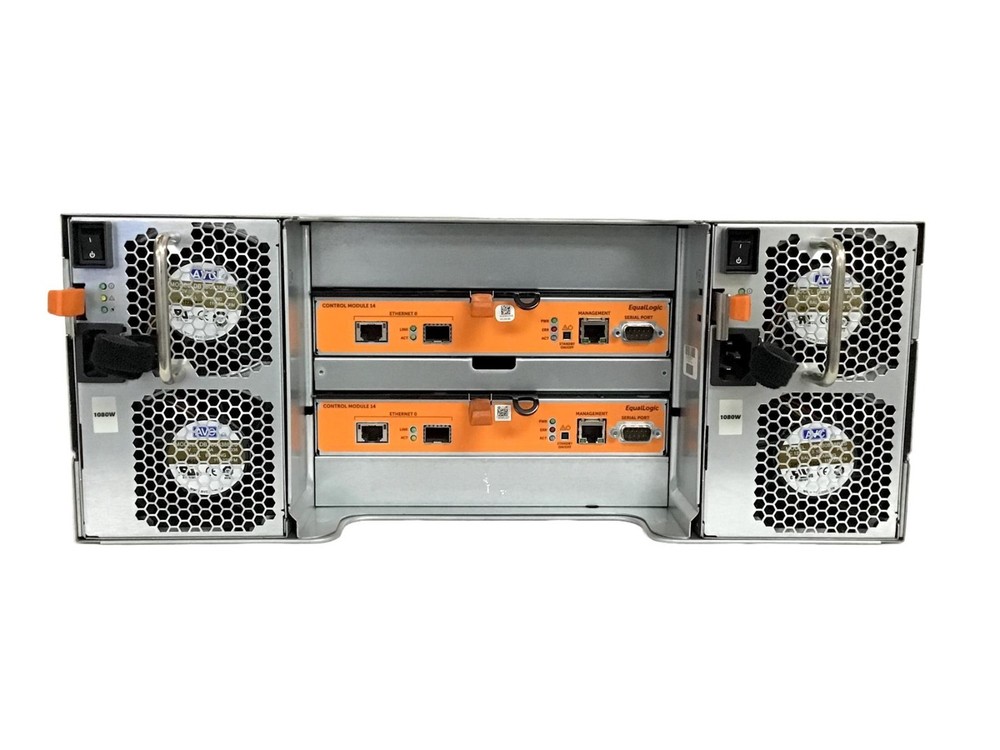 Dell EqualLogic 24Bay iSCSI SAN Storage Array 2x Type 14 Controller 2U Rackmount
