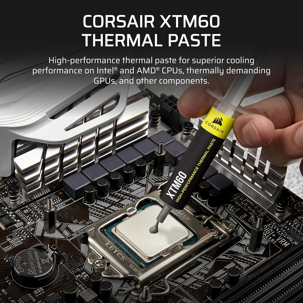 High Performance Thermal Paste 3g CPU GPU Grease Easy Apply with Applicator Card