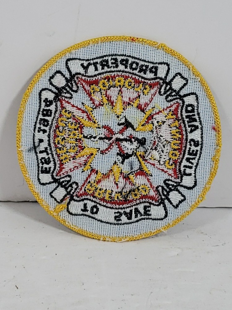 1990s era Brevard County Florida FL Fire Rescue Dept. patch