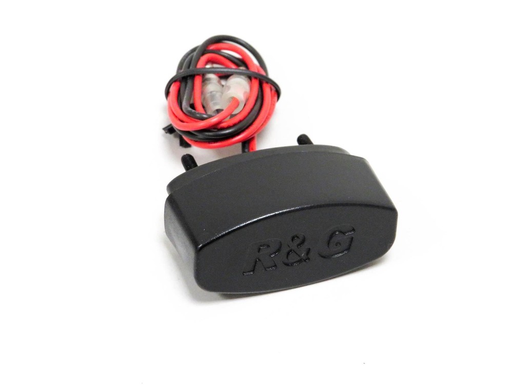 R&G Number Plate Light Tail Tidy E-Marked Motorcycle Replacement