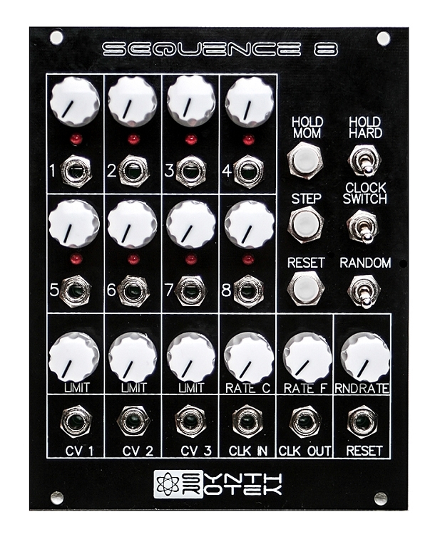 Sequence 8 Analog 8-Step Sequencer Kit for Eurorack by Synthrotek