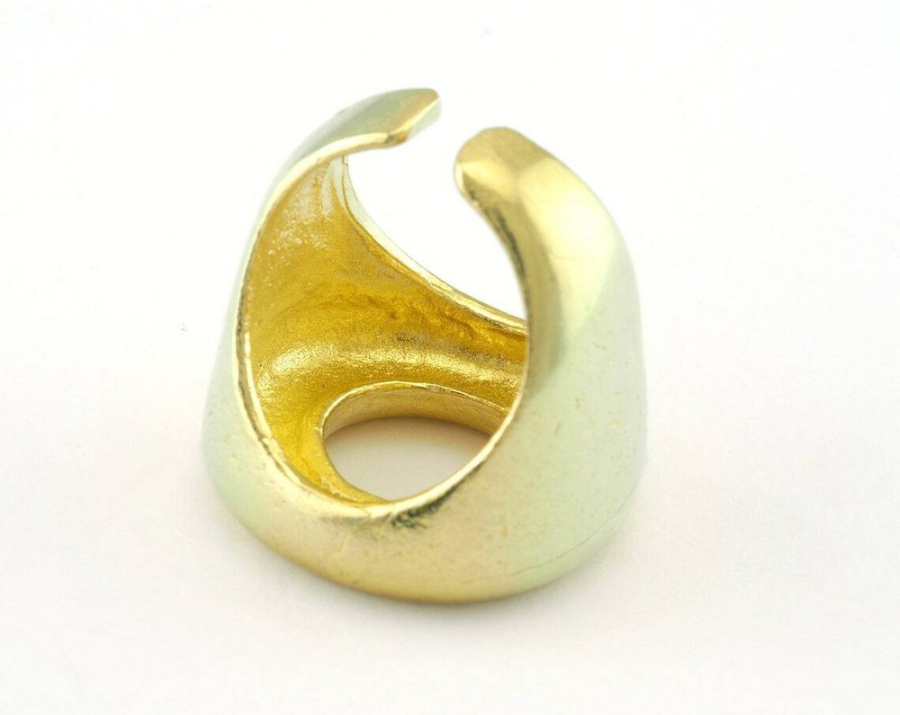 Adjustable Ring Raw brass (16.5mm 6US inner size) 3250 ring24