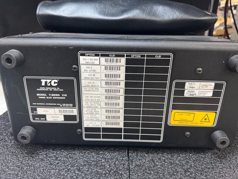 TTC T-BERD 310-1 DS1/DS0 Communication Analyzer