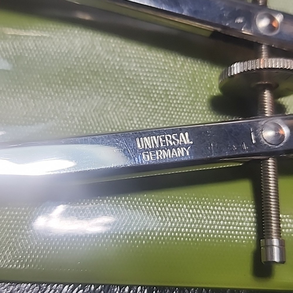 Universal 1010 German Vintage Drafting Calipers with Original Case