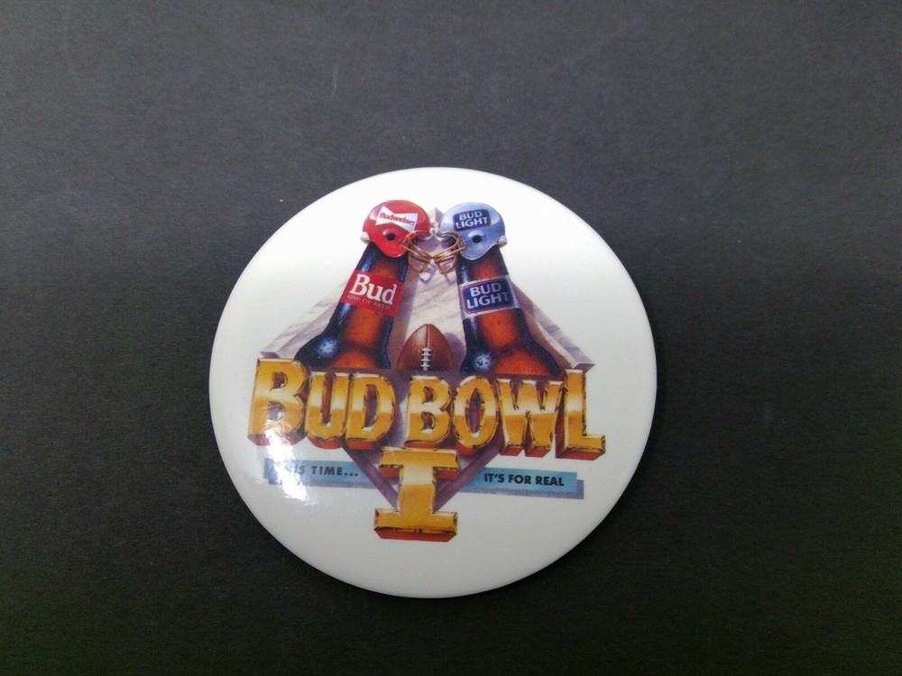Vintage Bud Bowl I 3" Pin