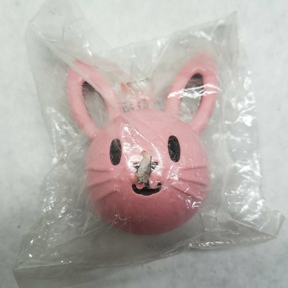 Pink Bunny Head Bell