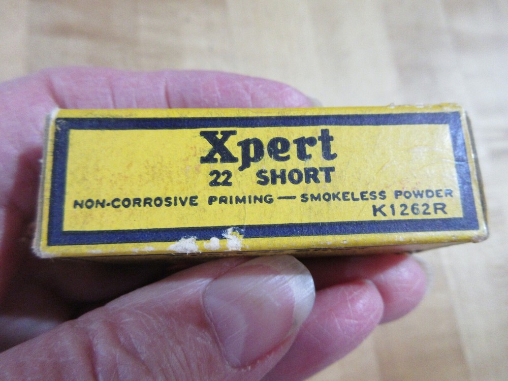 Empty Ammo Box Western Xper 22 SHORT W18 #17