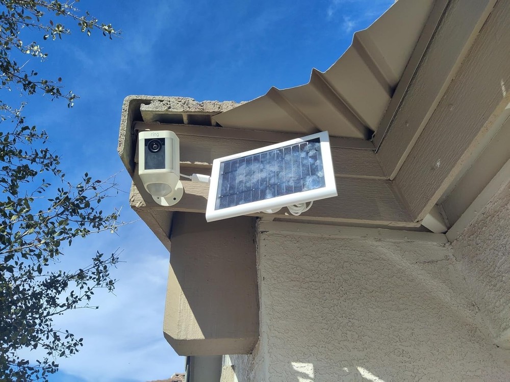 Solar Panel for Ring Camera(2nd Generation) Dustproof Waterproof 5W Solar Panel