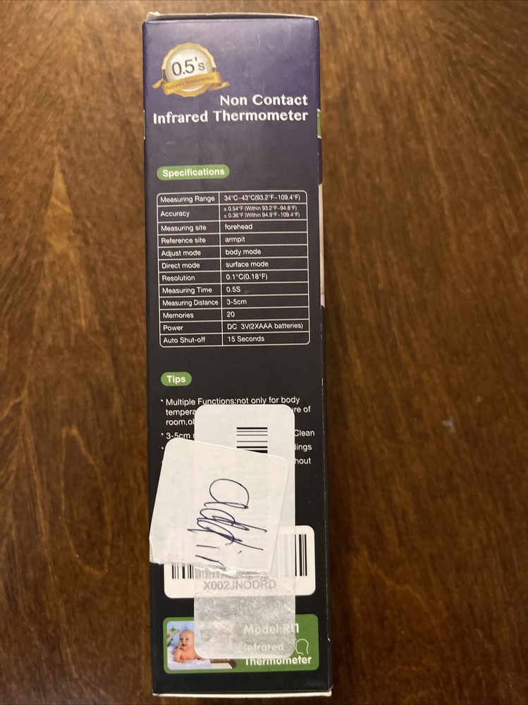 Faceil Infrared Themometer Model R11