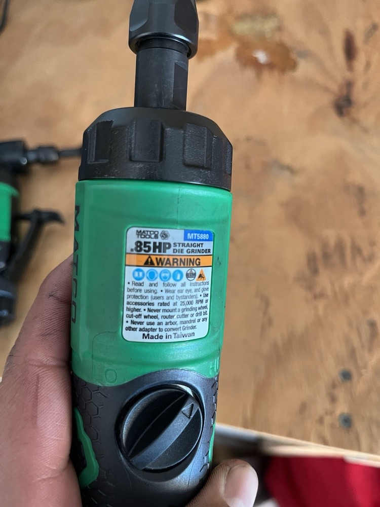 Matco Straight And Angle Grinder