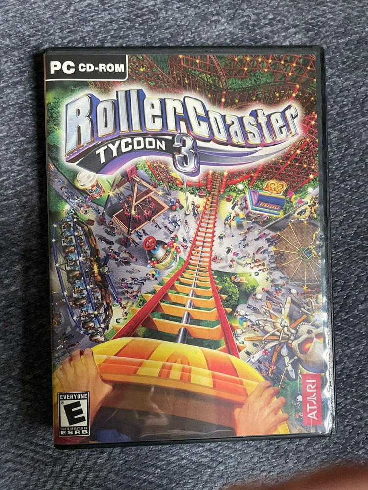 Rollercoaster Tycoon Case With Artwork Only