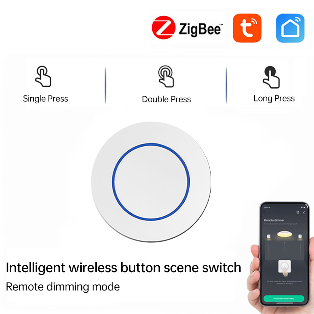 Zigbee Button Wireless Smart Scene Switch Electrical Automation Controller