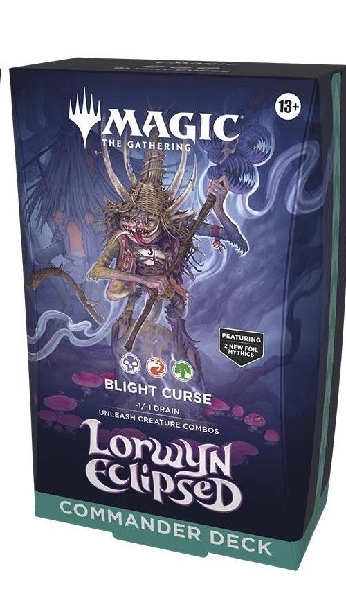 Sealed Lorwyn Eclipsed Commander Deck Blight Curse